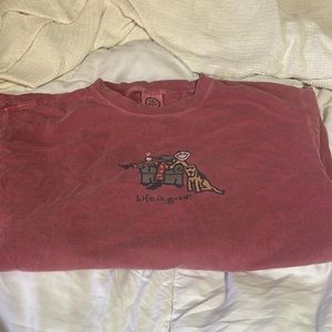 Red life is good long sleeve size: L